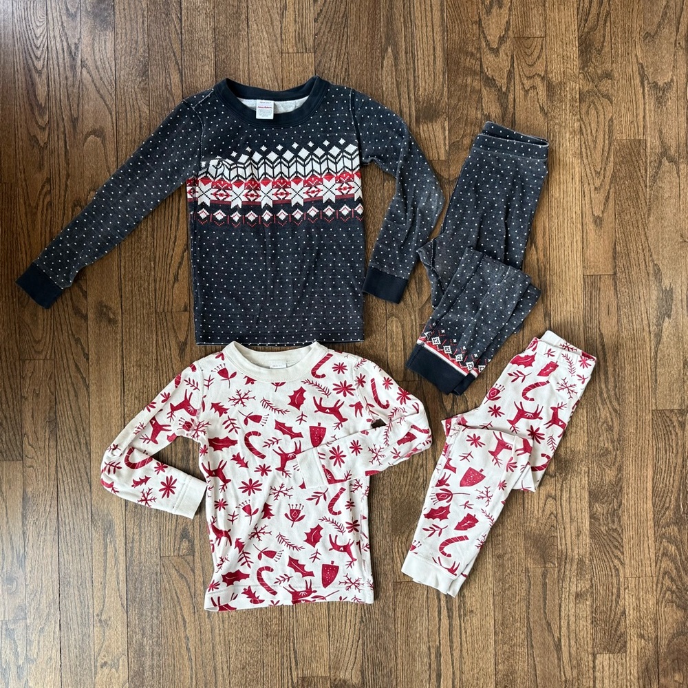 Hanna Andersson 2 Kids Pajama Sets